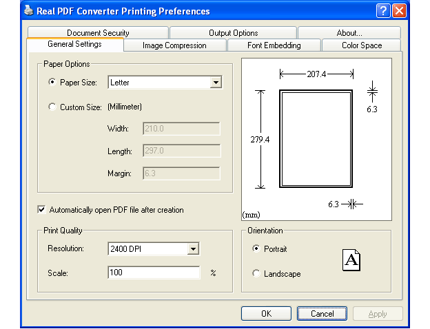 Screenshot for Real PDF Converter 3.2